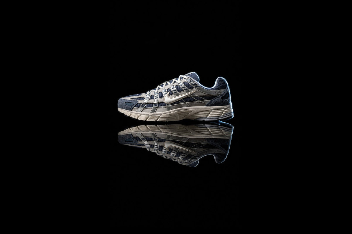 Nike P-6000 'Thunder Blue Pale Ivory' photographed by PUSHAS