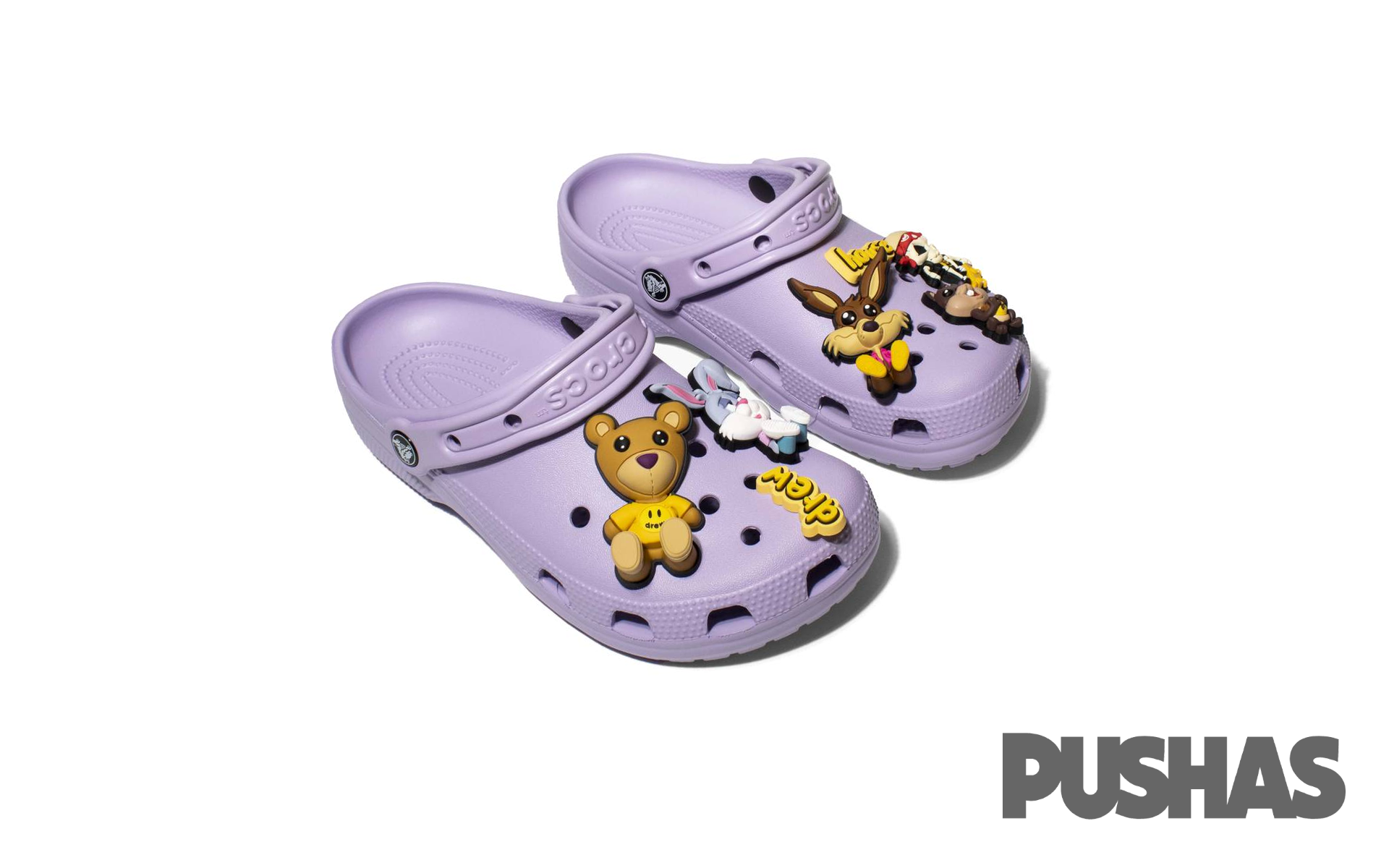 Classic Clog x Justin Bieber Drew House Lavender 2021 PUSHAS