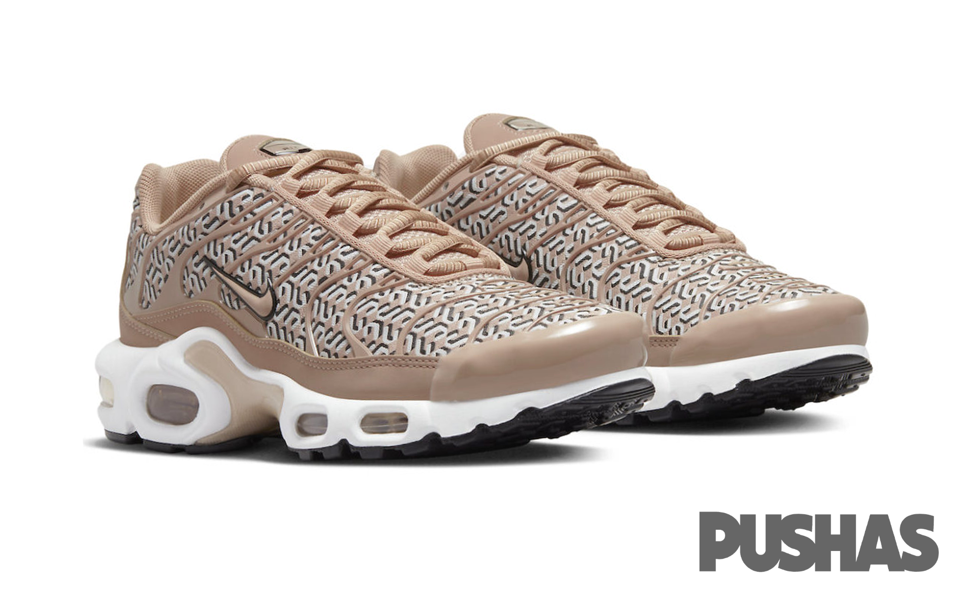 Black and rose top gold 'air max plus
