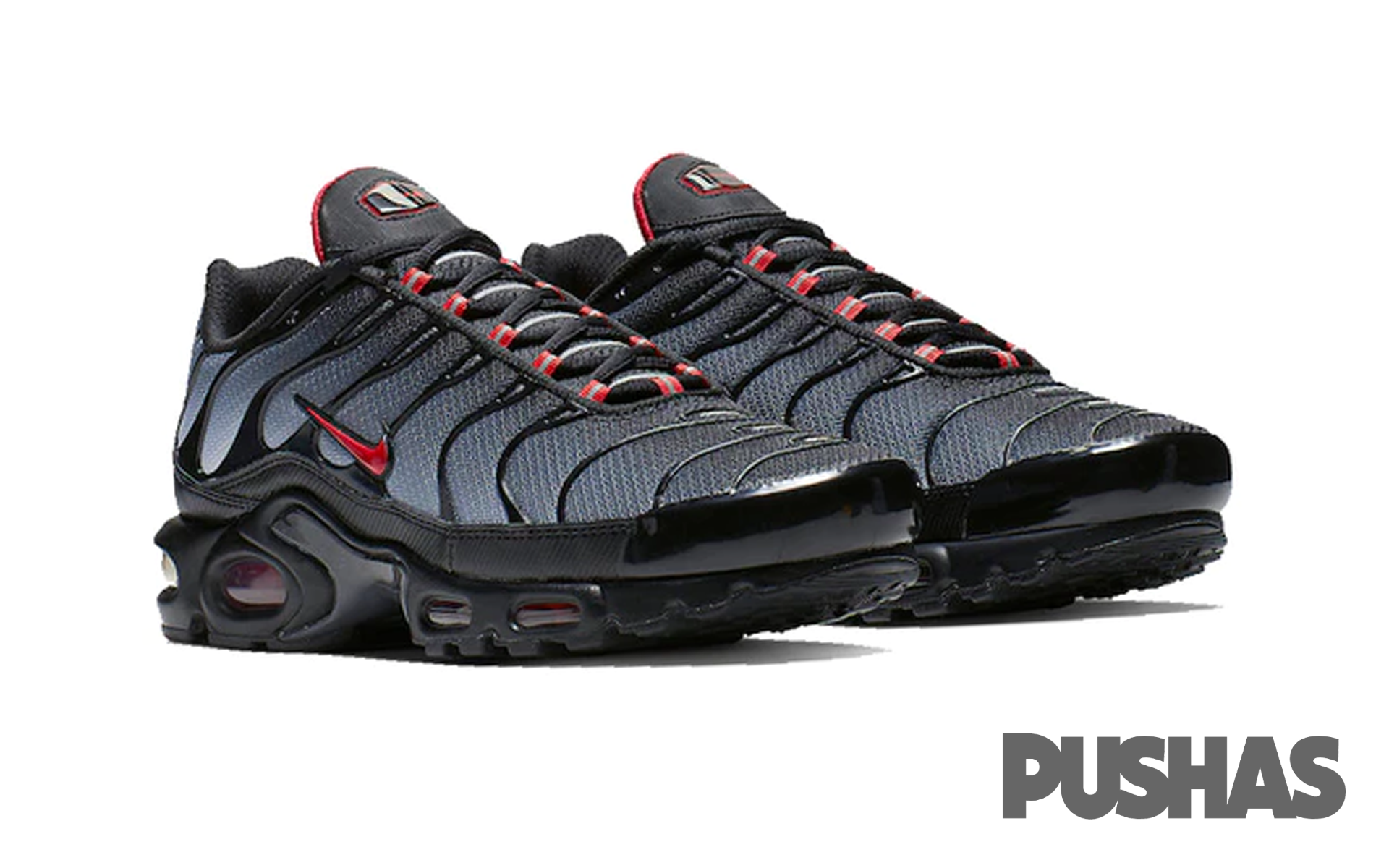 Air max plus top black gradient red