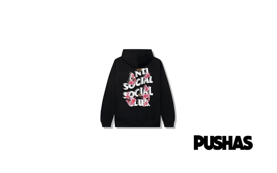 Anti social social best sale club kkoch black hoodie