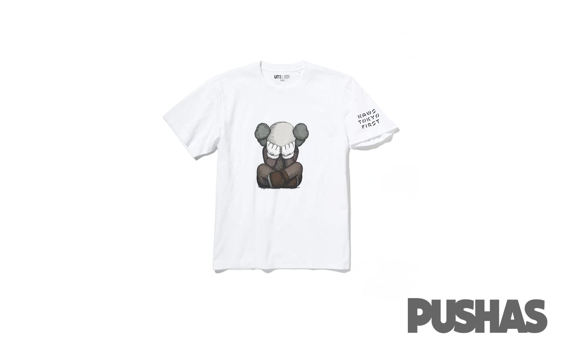 KAWS x Uniqlo Holiday Japan Sitting Up T-Shirt 'White' – PUSHAS