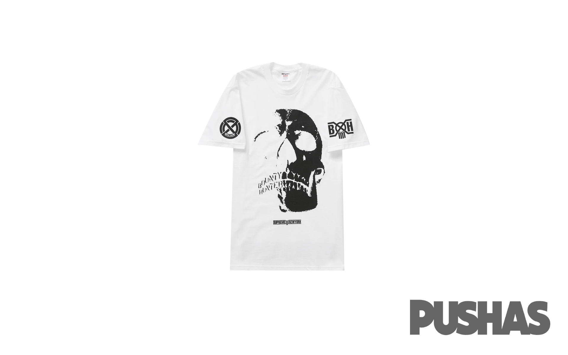 Bounty Hunter Skulls T-Shirt 'White' (2023) – PUSHAS