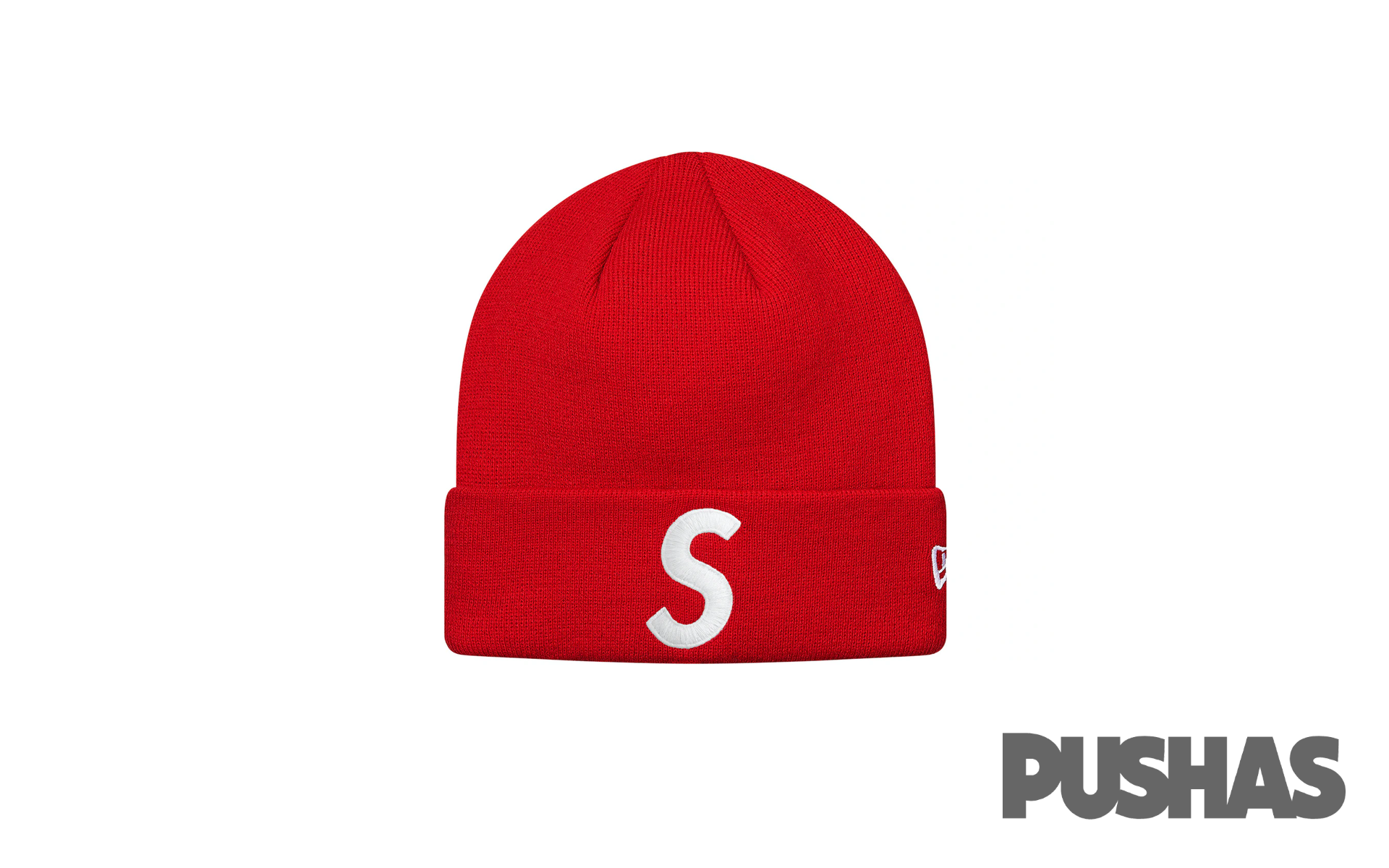 Supreme new era store beanie red