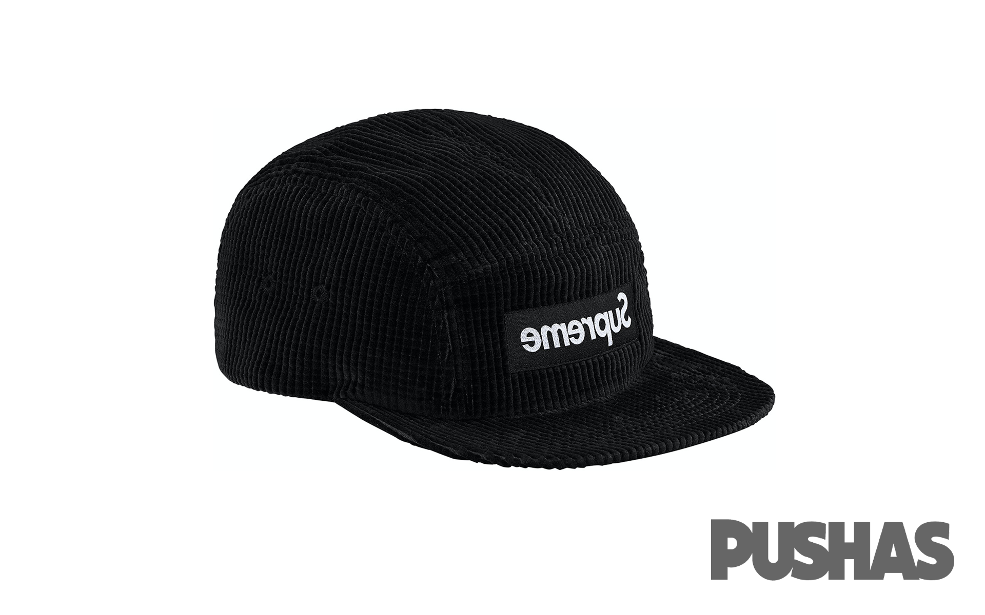 Supreme black sales corduroy camp cap