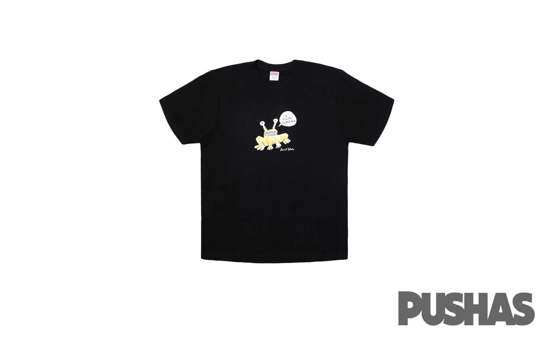 Supreme x Daniel Johnston Frog T-Shirt 'Black' (2020) – PUSHAS