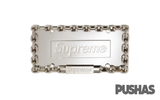 Supreme-Chain-License-Plate-Frame-Silver-2018