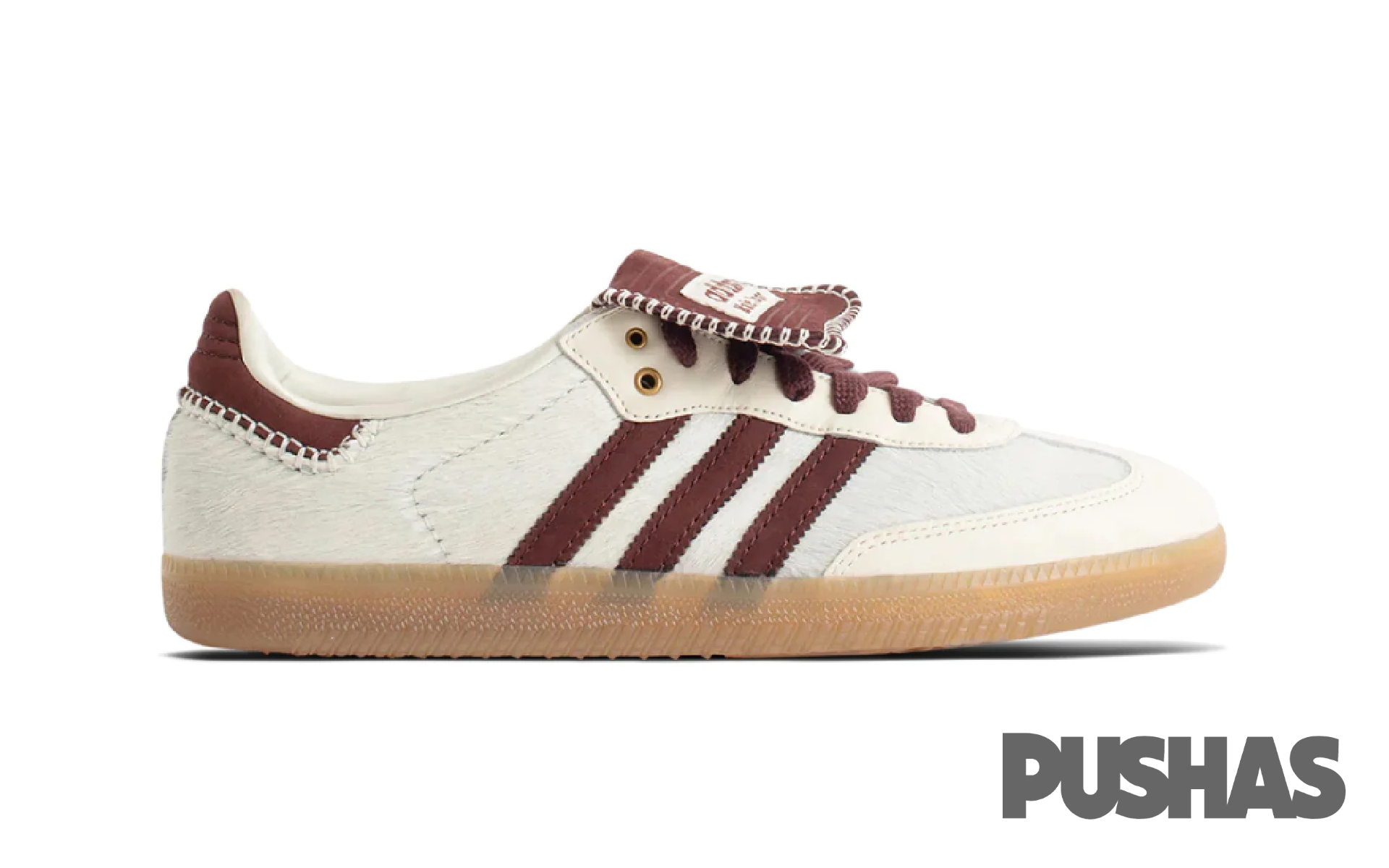 Adidas Samba Pony Tonal 'Wales Bonner Cream White' (2023) PUSHAS Adidas Samba Pony Tonal 'Wales Bonner Cream White' (2023) PUSHAS