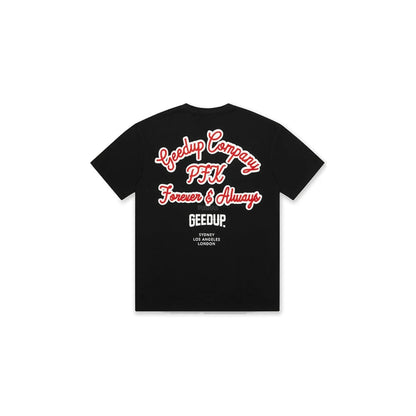 Geedup Company T-Shirt 'Black/Red' (2023)