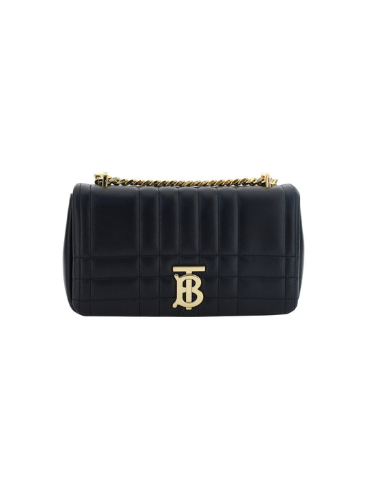 Burberry Quilted Leather Shoulder Small Lola Bag with Chain Strap 'Black' (2024)