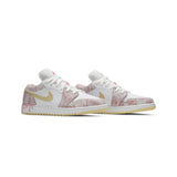 Air-Jordan-1-Low-‘Paint-Drip’-GS-front-side