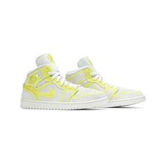 Air-Jordan-1-Mid-LX-‘Off-White-Opti-Yellow’-W-front-side