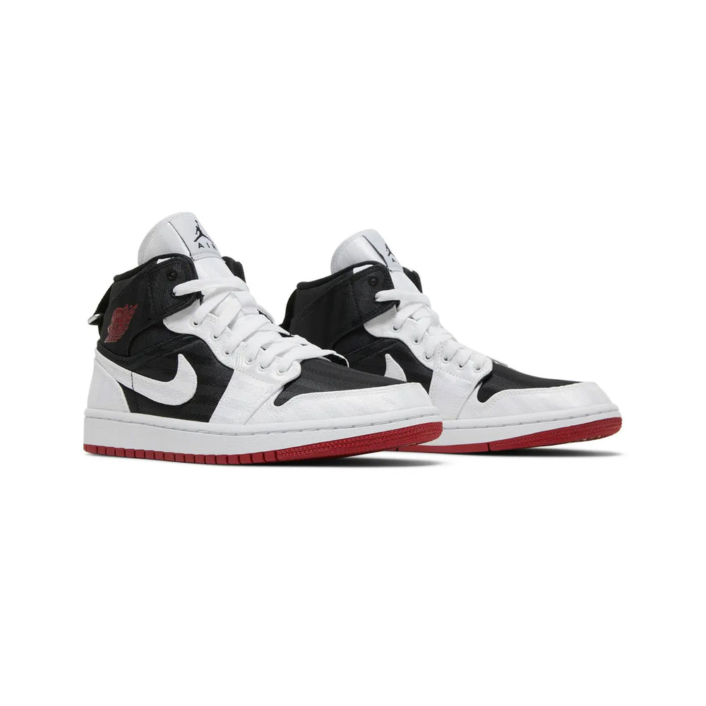 Air-Jordan-1-Mid-SE-Utl-‘White-Black-Red’-(2021)-front-side