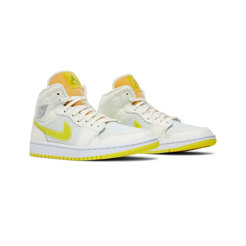 Air-Jordan-1-Mid-SE-‘Voltage-Yellow’-W-(2021)-front-side