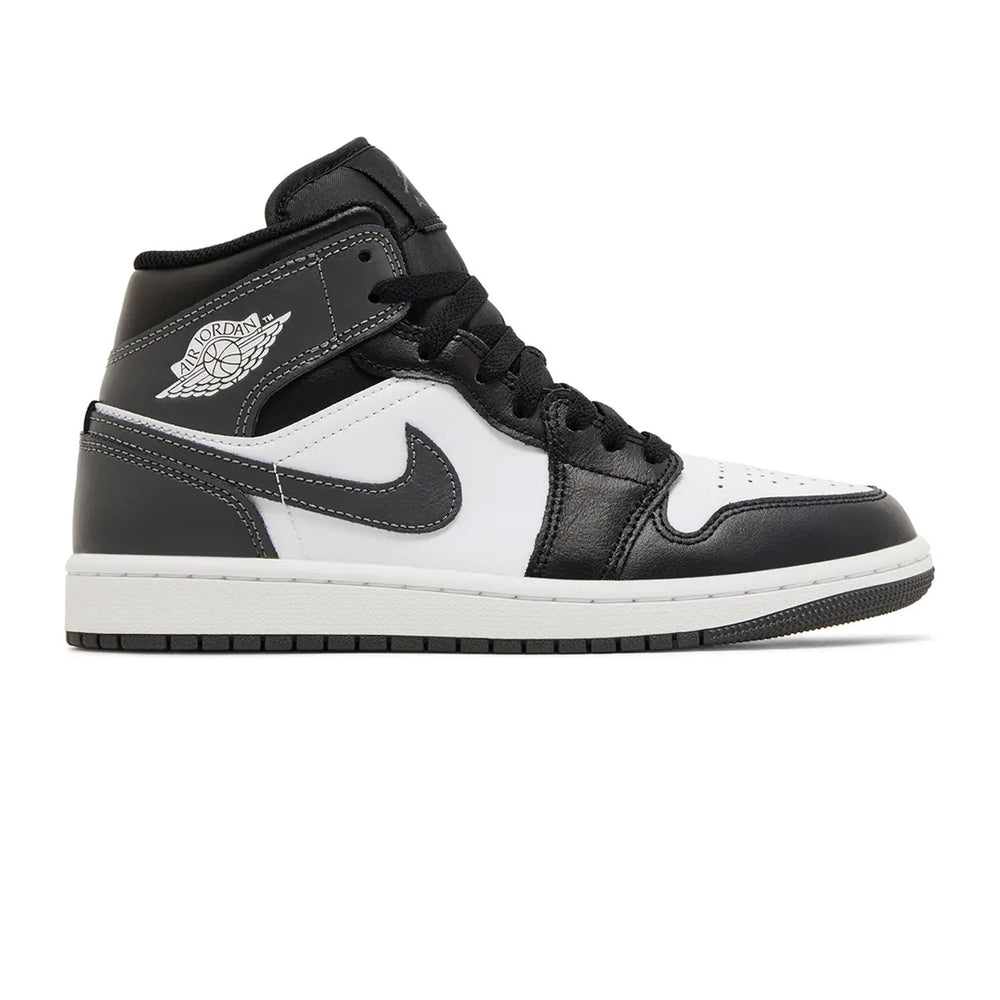 Air-Jordan-1-Mid-‘Black-White-Iron-Grey’-(2024)-1