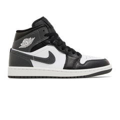 Air-Jordan-1-Mid-‘Black-White-Iron-Grey’-(2024)-1