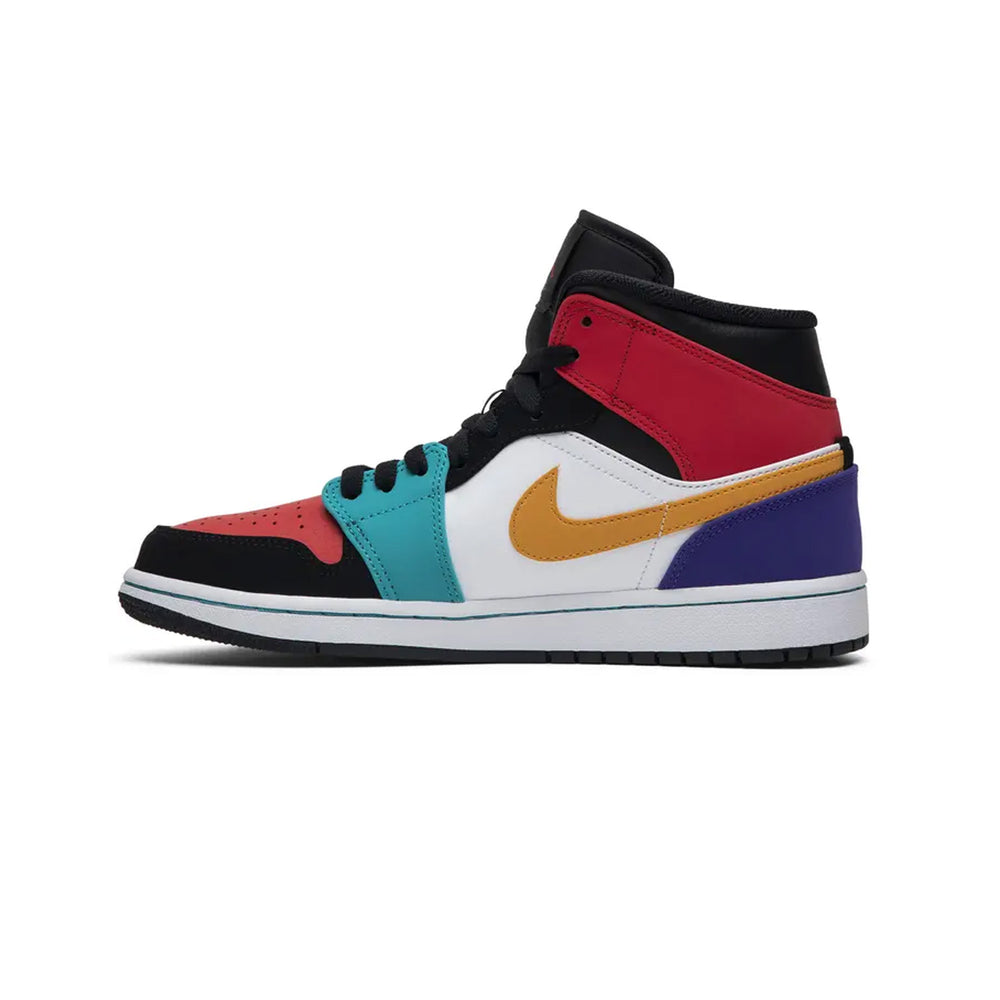 Air-Jordan-1-Mid-‘Bred-Multi-Colour’-(New)-side-2