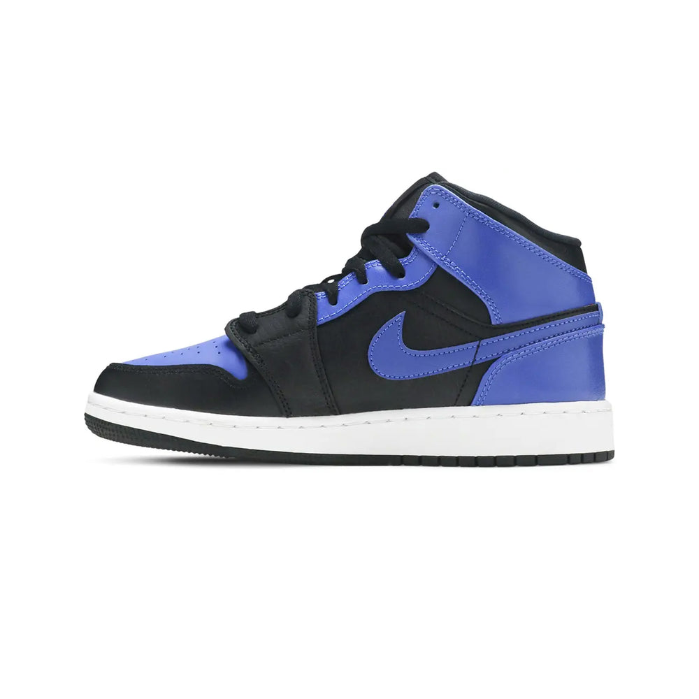 Air-Jordan-1-Mid-‘Hyper-Royal’-GS-side-2