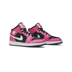 Air-Jordan-1-Mid-‘Pinksicle’-front-side