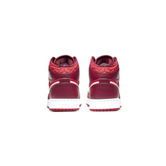 Air-Jordan-1-Mid-‘Red-Quilt’-GS-back
