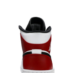 Air-Jordan-1-Mid-‘White-Black-Gym-Red’-(2019)-back-close-up