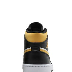 Air-Jordan-1-Mid-‘White-Pollen-Black’-back-close-up
