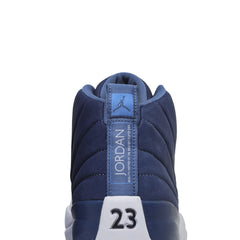 Air-Jordan-12-‘Indigo-Stone-Blue’-back-close-up