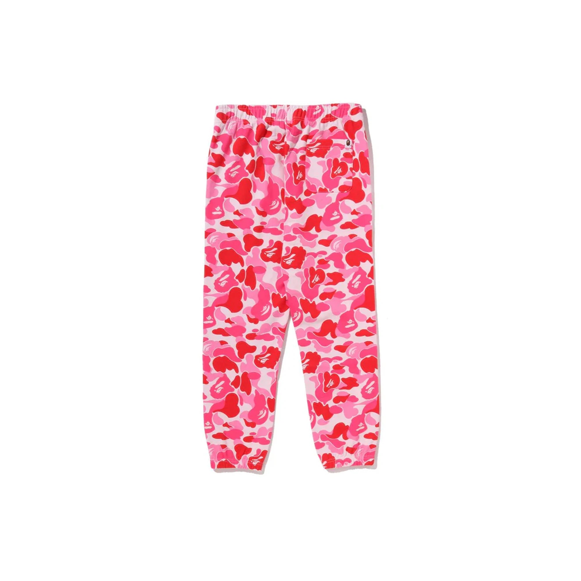 BAPE ABC Camo Ape Head One Point Sweat Pants 'Pink' (2026) | PUSHAS