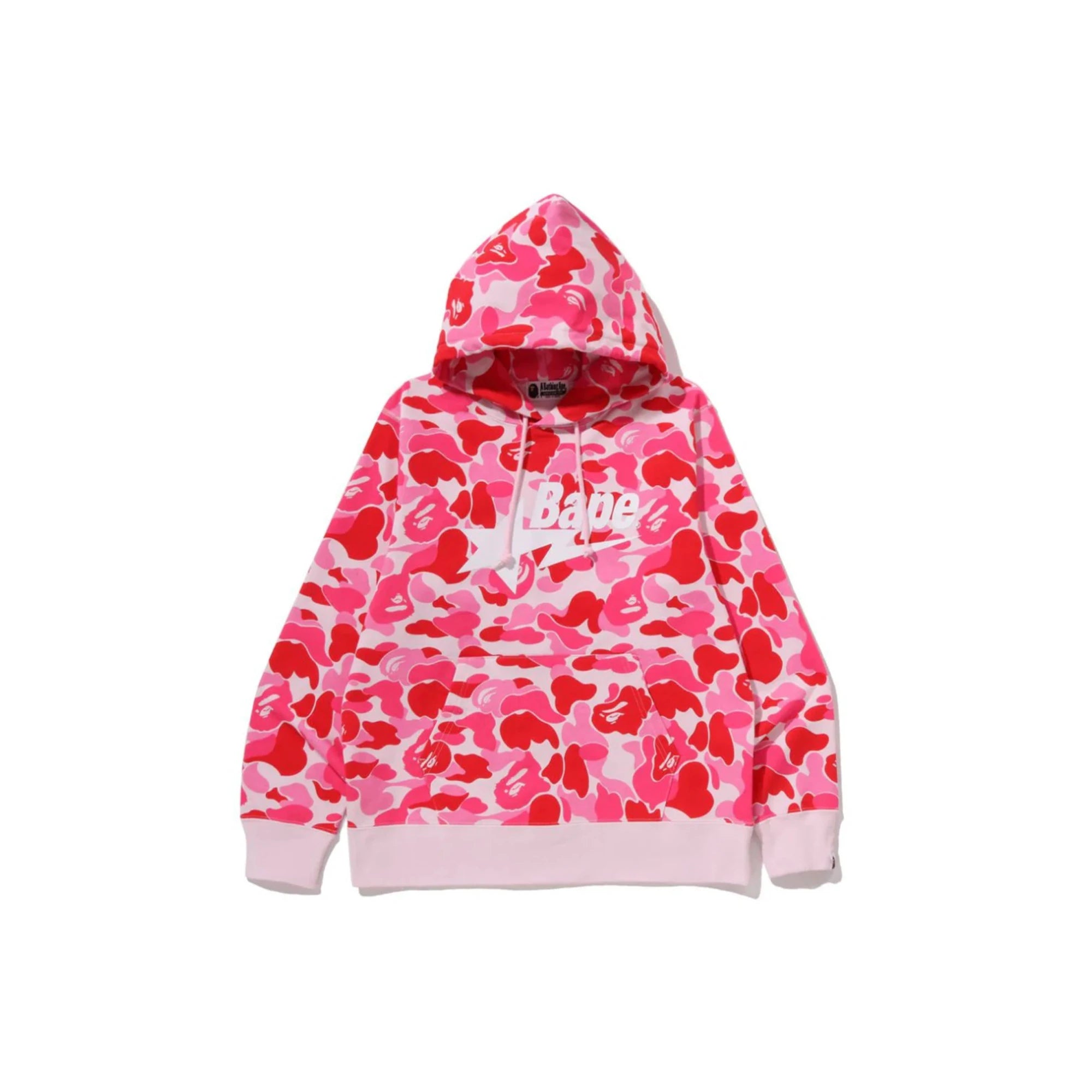 BAPE ABC Camo BAPE STA Pullover Hoodie 'Pink' (2026) | PUSHAS