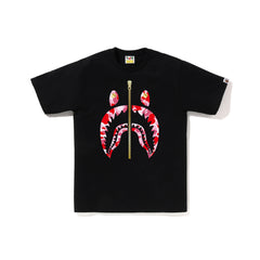 BAPE-Abc-Camo-Shark-Tee-Black-/-Pink-1