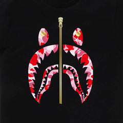 BAPE-Abc-Camo-Shark-Tee-Black-/-Pink-2