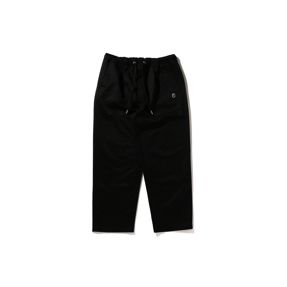 BAPE-Ape-Head-One-Point-Chef-Pants-Black-