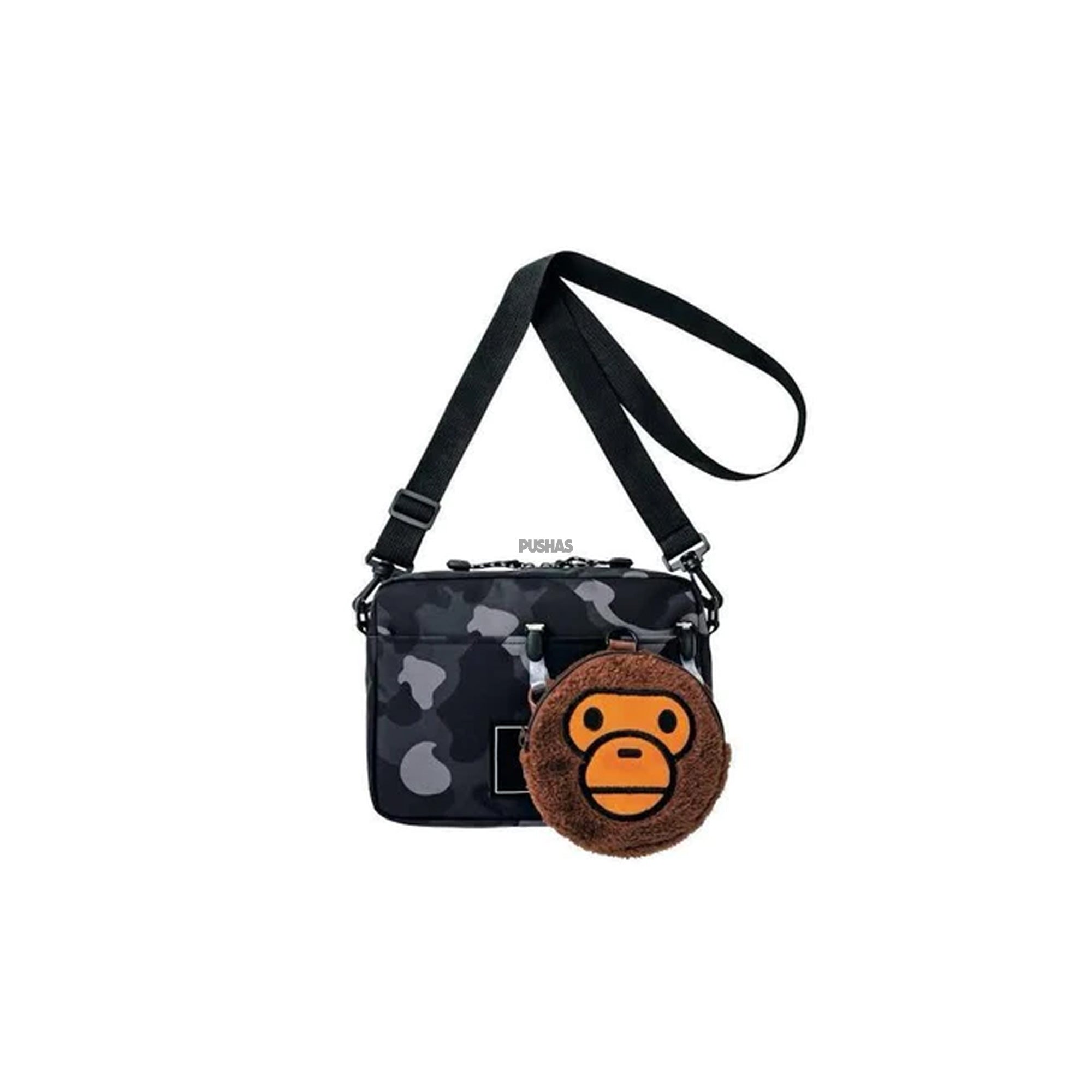 BAPE Magazine Exclusive Kids Bag Black PUSHAS