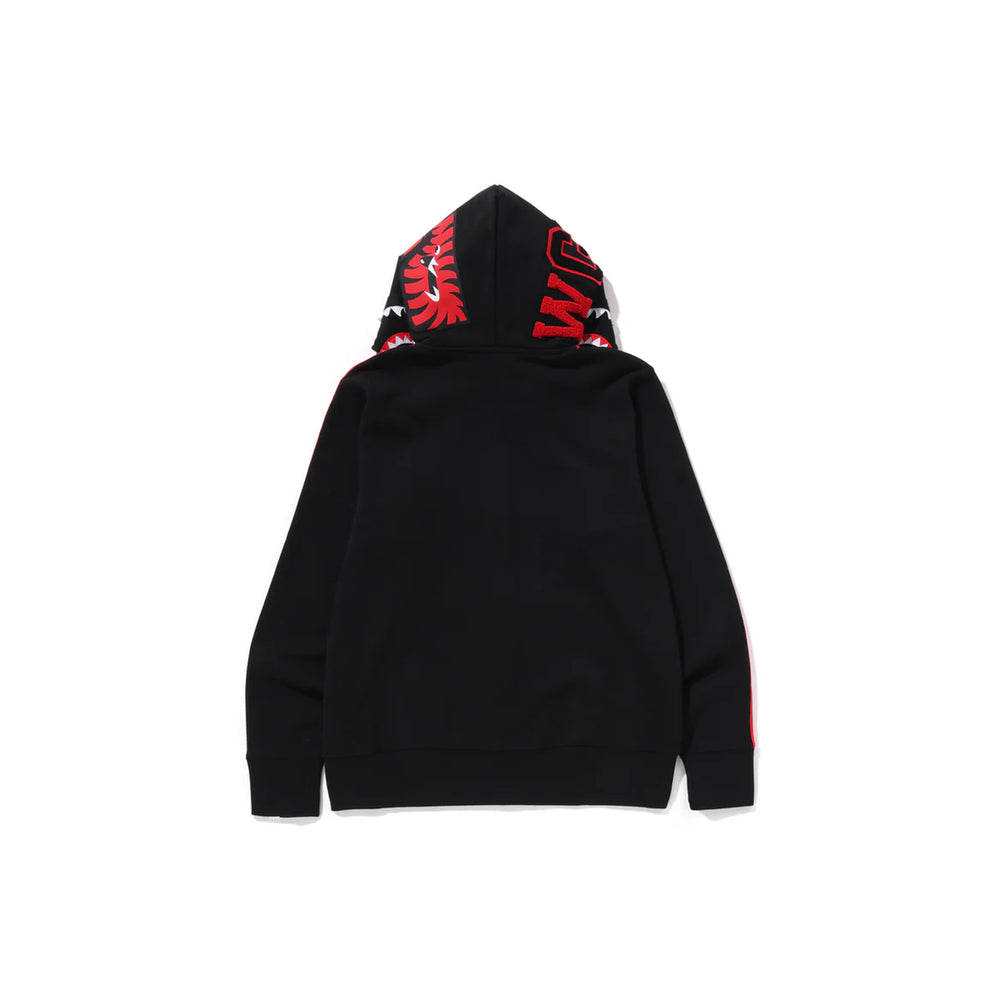 BAPE-x-adidas-Shark-Fleece-Full-Zip-Hoodie-‘Black’-(2025)-3