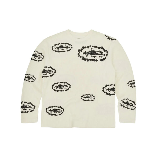 Corteiz x Denim Tears Island Wreath Waffle Thermal 'Cream' (2025)