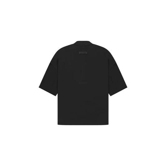ESSENTIALS-Arch-Logo-T-Shirt-Jet-Black-2023