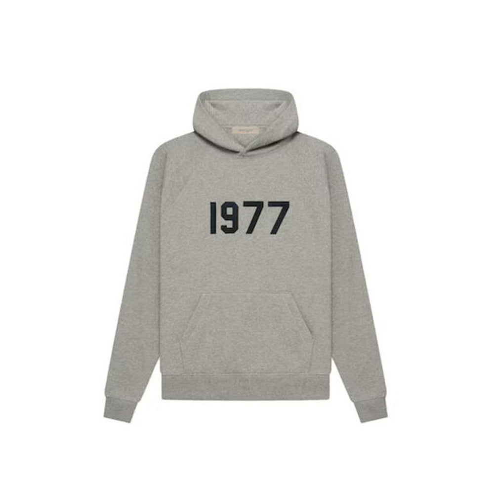 Essentials-1977-Pullover-Hoodie-‘Dark-Oatmeal’-(SS22)-1
