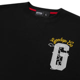 Geedup-Boxer-T-Shirt-'Black-/--Yellow'(2025)-front-close-up