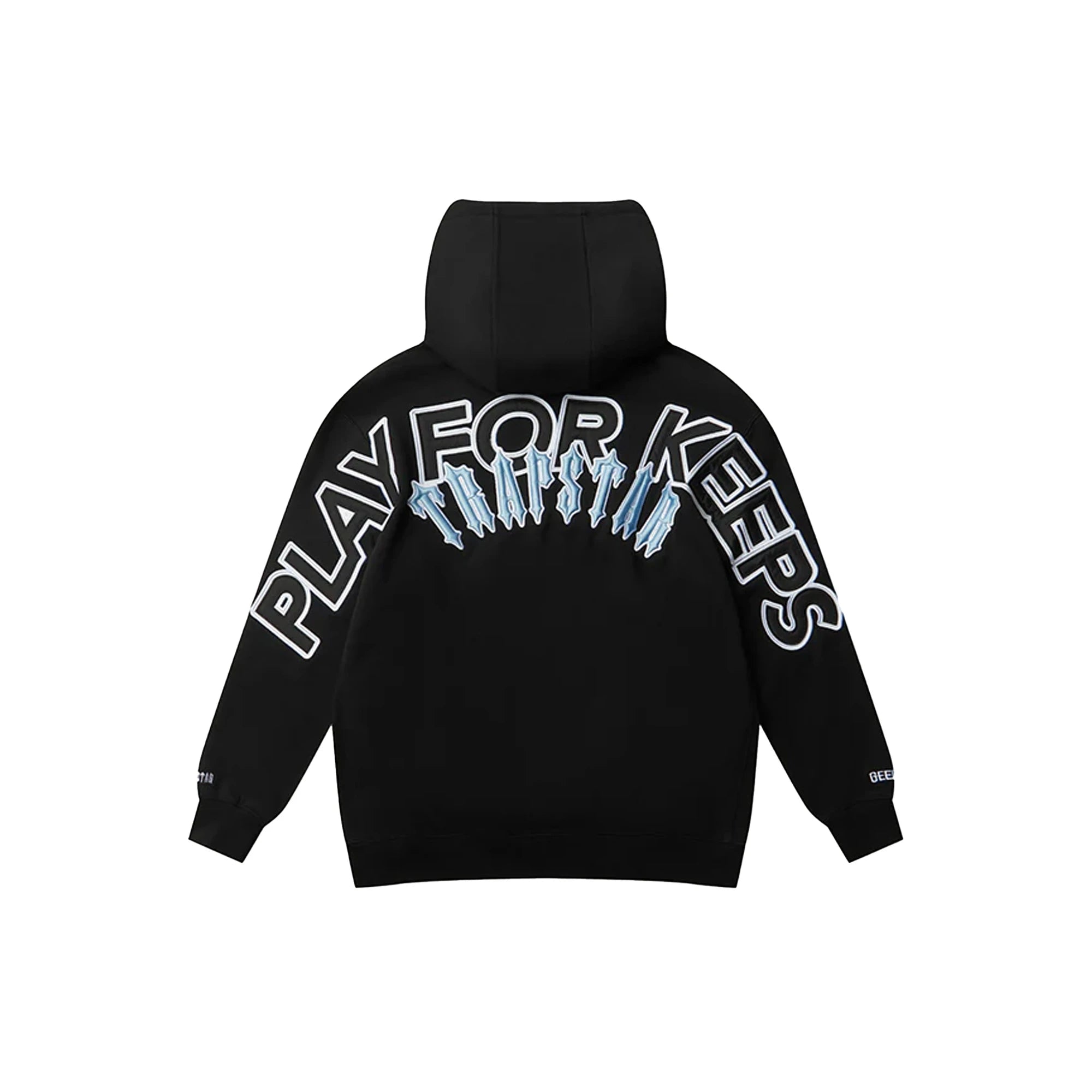 Geedup x Trapstar PFK x Irongate Hoodie 'Black / Cool Blue' (2025