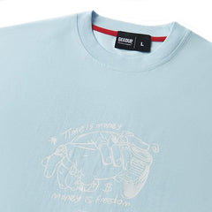 Geedup-Time-Is-Money-T-Shirt-‘Cool-Blue-/-White’-(2025)-4
