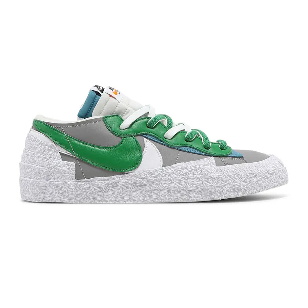 Nike-Blazer-Low-X-Sacai-‘Medium-Grey-Classic-Green’-1