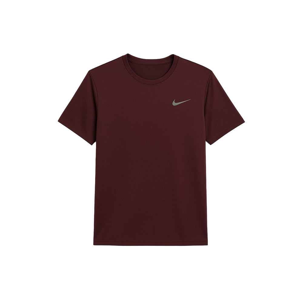 Nike-Rise-365-Dri-Fit-Short-Sleeve-Running-Top-‘Burgundy-Crush’-