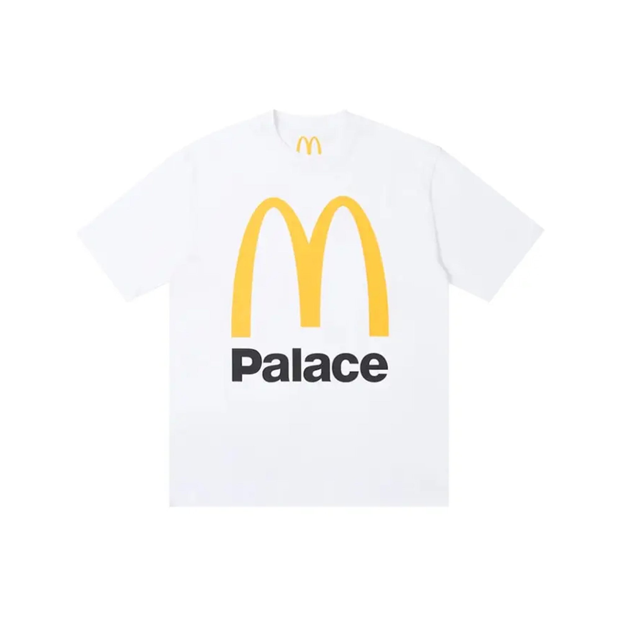 Palace X McDonald s Logo T shirt White 2023 PUSHAS palace-x-mcdonald-s-logo-t-shirt-white-2023-pushas