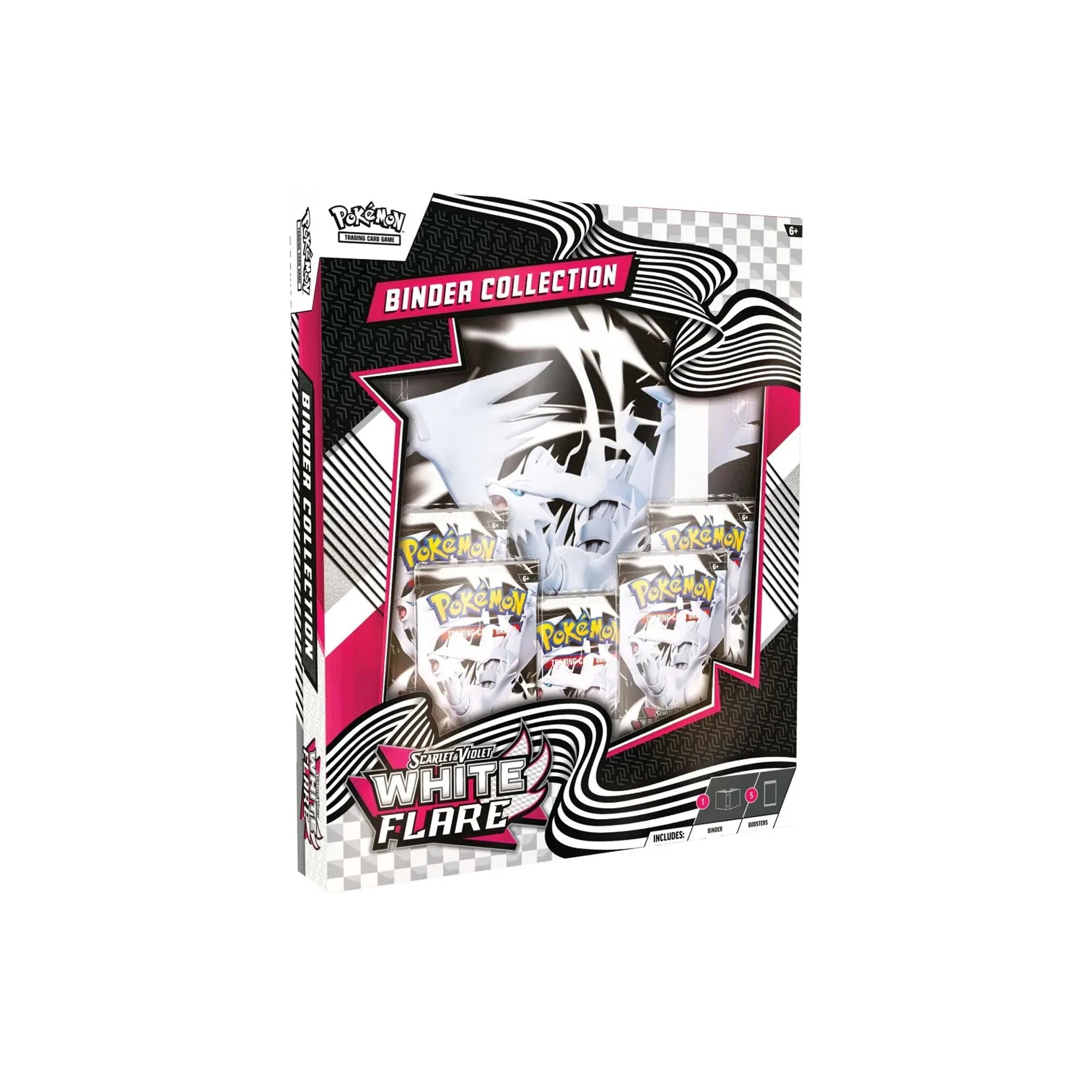 Pokmon TCG Scarlet & Violet White Flare Binder Collection PUSHAS Pokmon TCG Scarlet & Violet White Flare Binder Collection PUSHAS