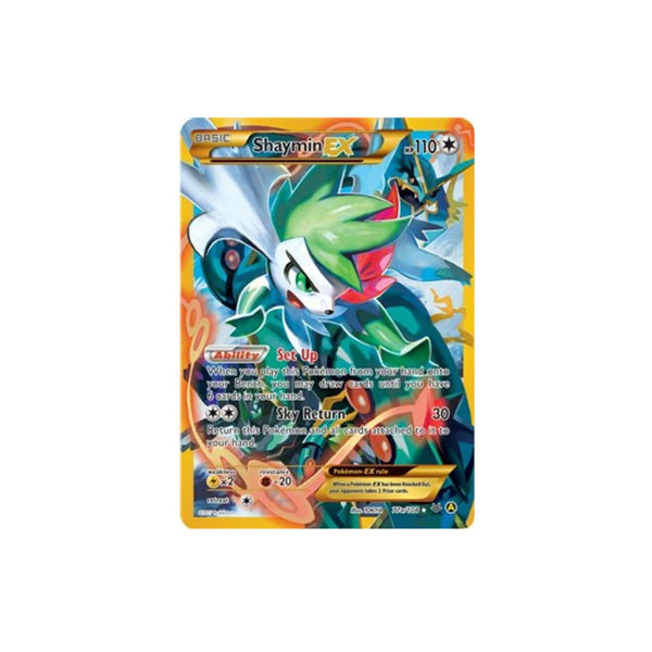 Pokémon TCG XY Premium Trainer's Collection Promo Shaymin EX #77a Full Art Alternate Art (2017)