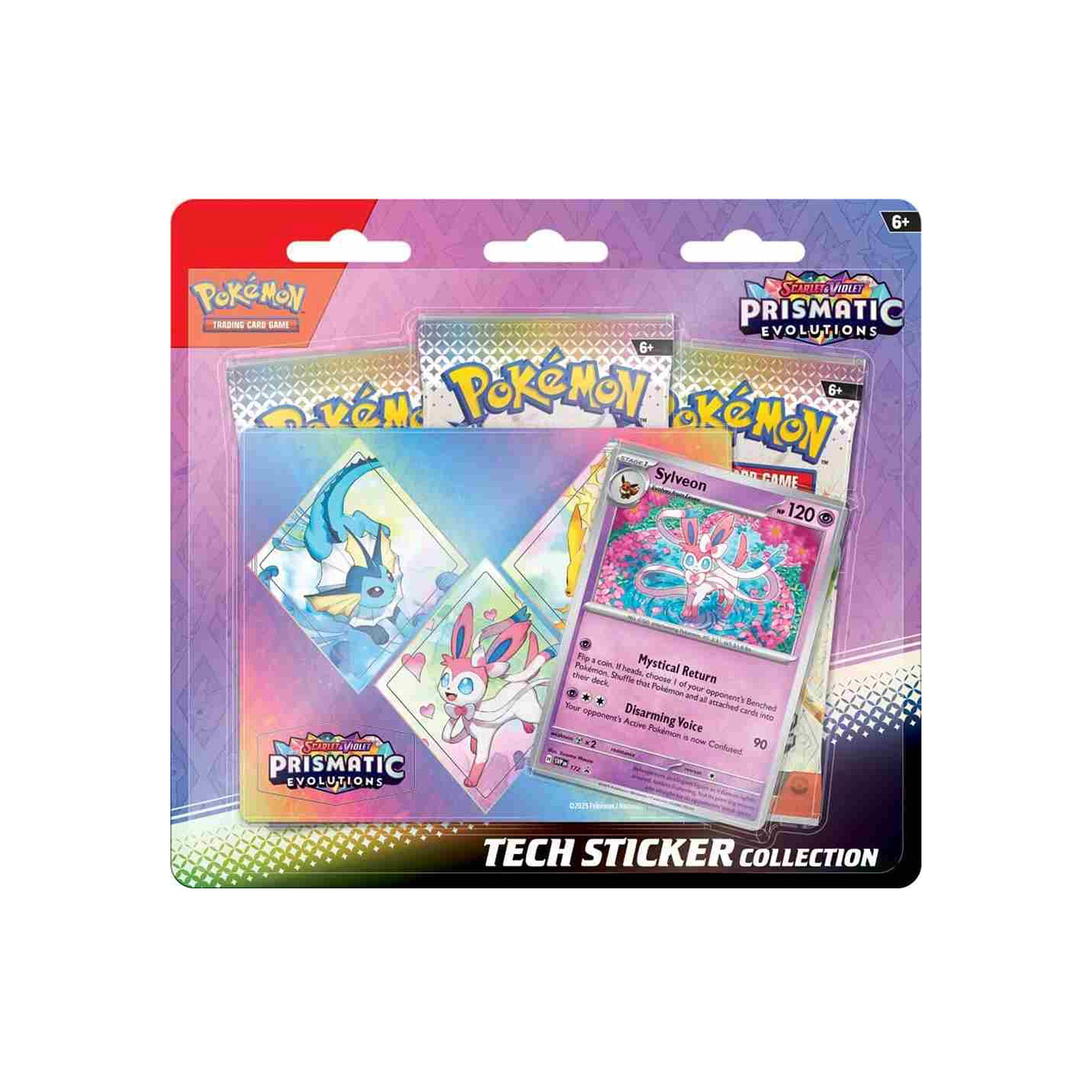 Pokémon TCG: Scarlet and Violet Prismatic Evolution Tech Sticker Colle – PUSHAS