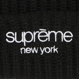 Supreme-Classic-Logo-Chunky-Ribbed-Beanie-'Black'-(2024)-logo-close-up