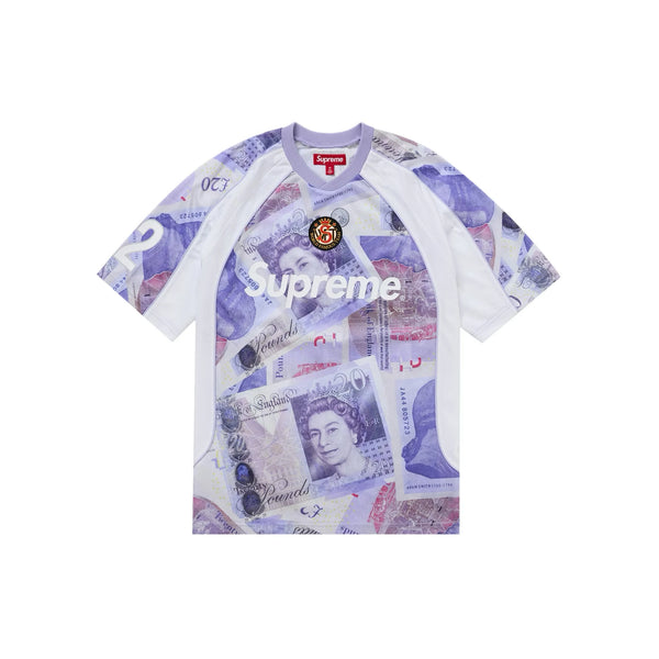 Supreme Pounds Soccer Jersey 'White' (2025)