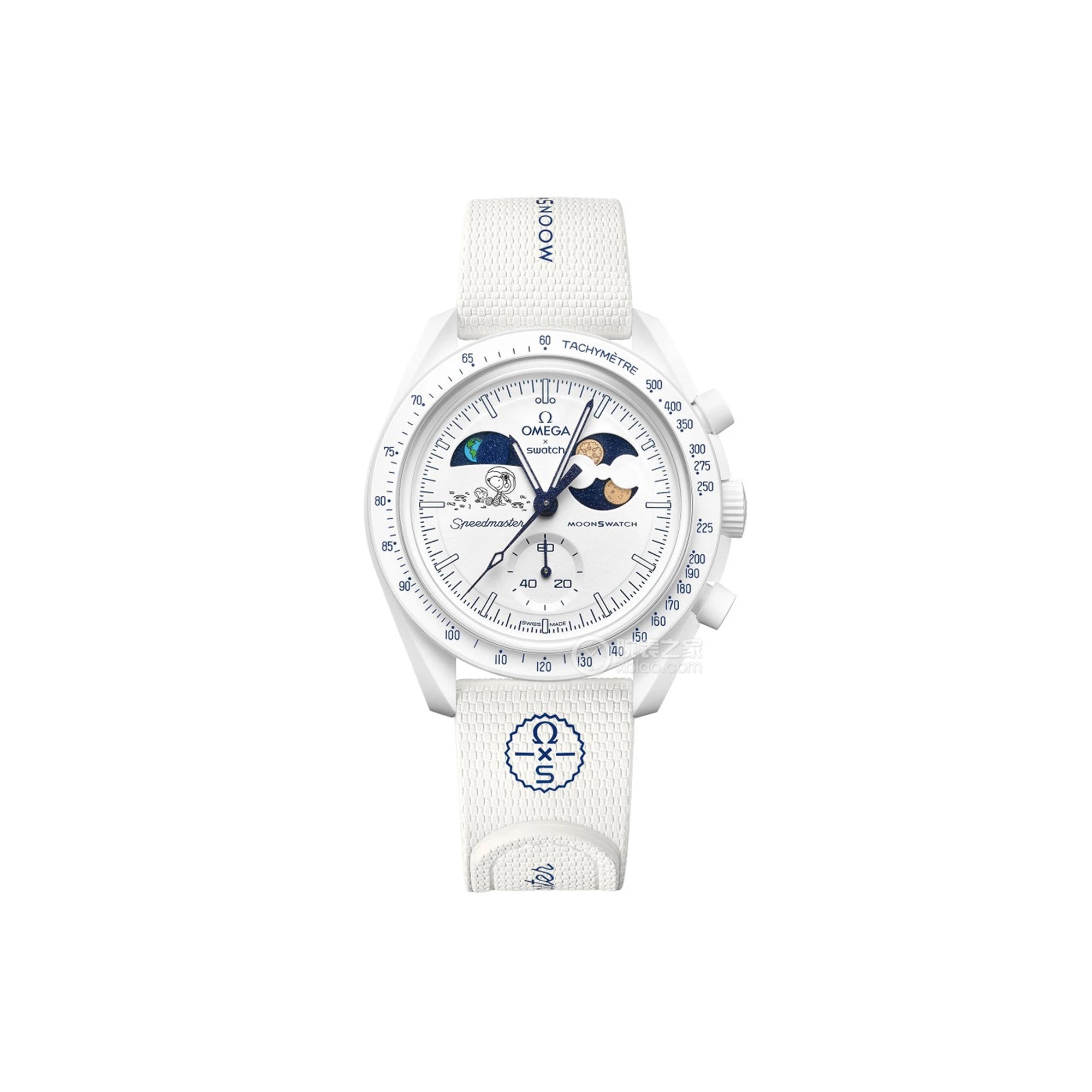 Swatch x Omega Bioceramic Moonswatch Mission to Earth Phase