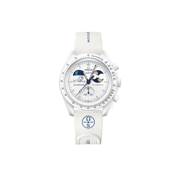 Swatch x Omega Bioceramic Moonswatch Mission to Earth Phase 'Moonshine Gold'